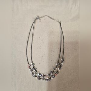 Lia Sophia Multicolor Freshwater Pearl Necklace